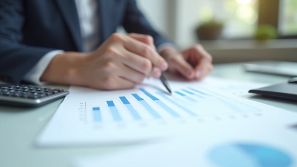 Graphique d'analyse des charges fixes et variables avec tableau budgétaire détaillé